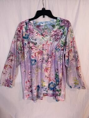Concepts womens xxl floral shirt